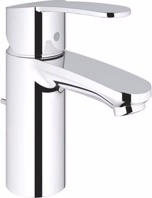 Miscelatore monocomando per lavabo Grohe Eurostyle Cosmopolitan con tecnologia water saving e safety stop, colore cromo