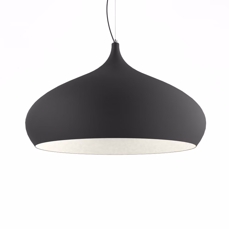 Lampada A Sospensione Calice Bicolore Opaca