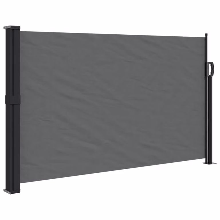 Tenda da sole laterale retrattile antracite 120x600 cm