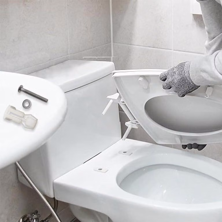 Viti per il fissaggio di sedili WC - Set da 2 pezzi