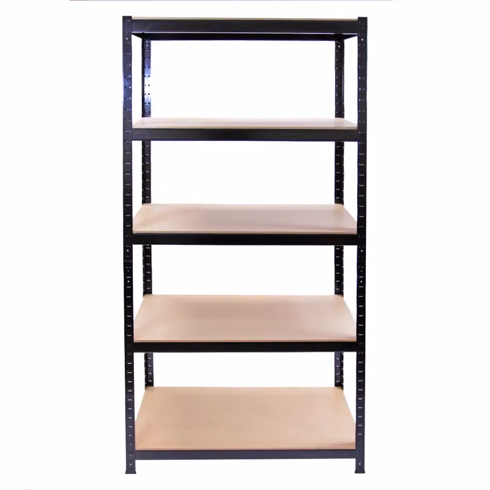 Scaffalatura da Garage e Officina Monster Racking in Acciaio Nero L: 120 cm, P: 60 cm, H: 180 cm – 2