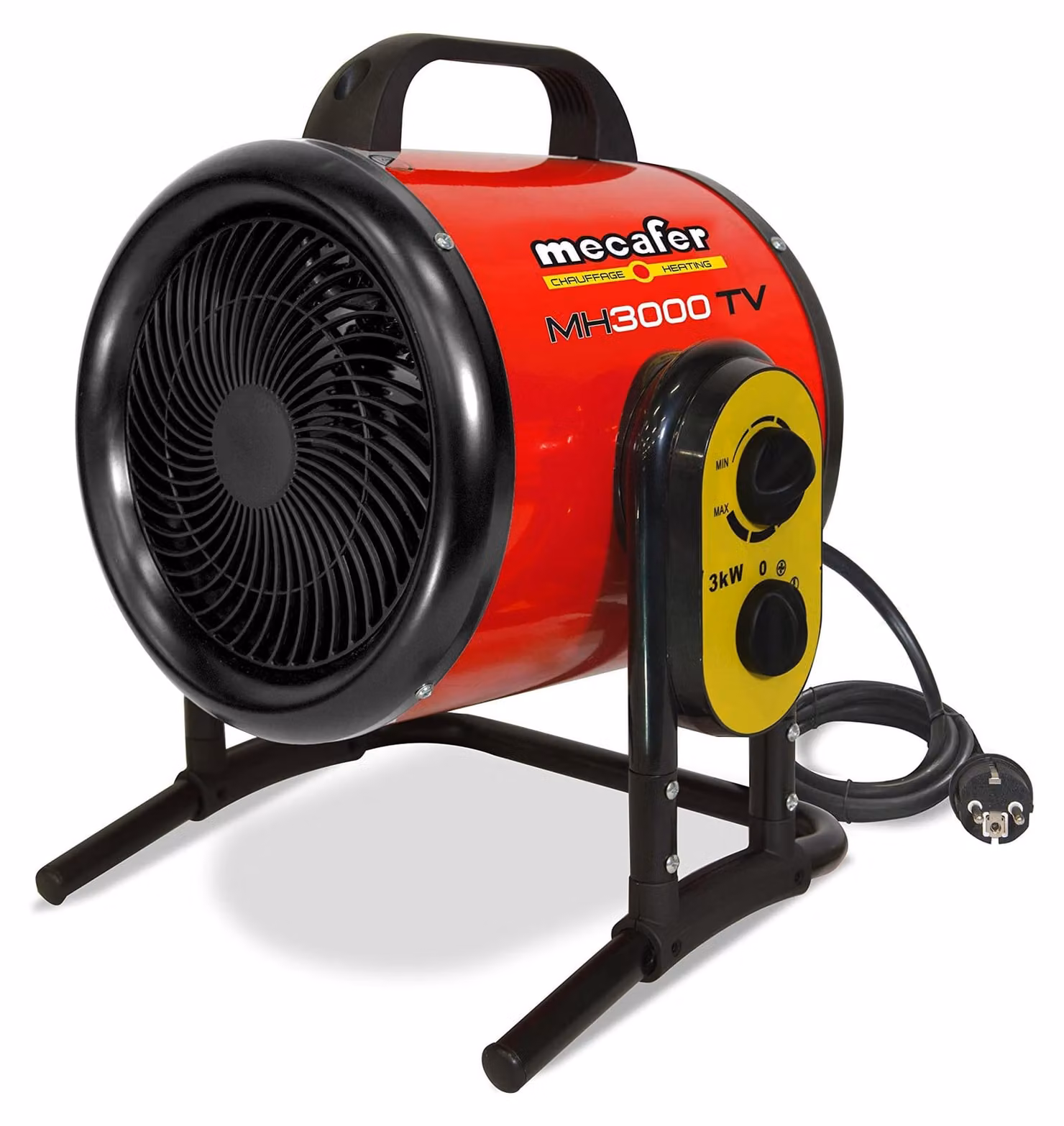 Termoventilatore Mecafer mh3000vt, 3000 W, turbo, max. 40 m²