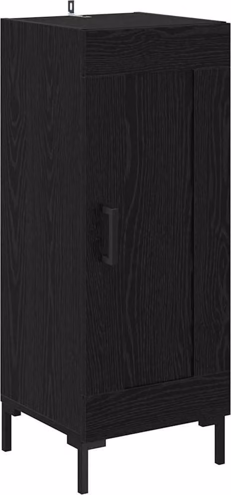 Credenza Olden Rovere Nero 34,5 x 34 x 90 cm