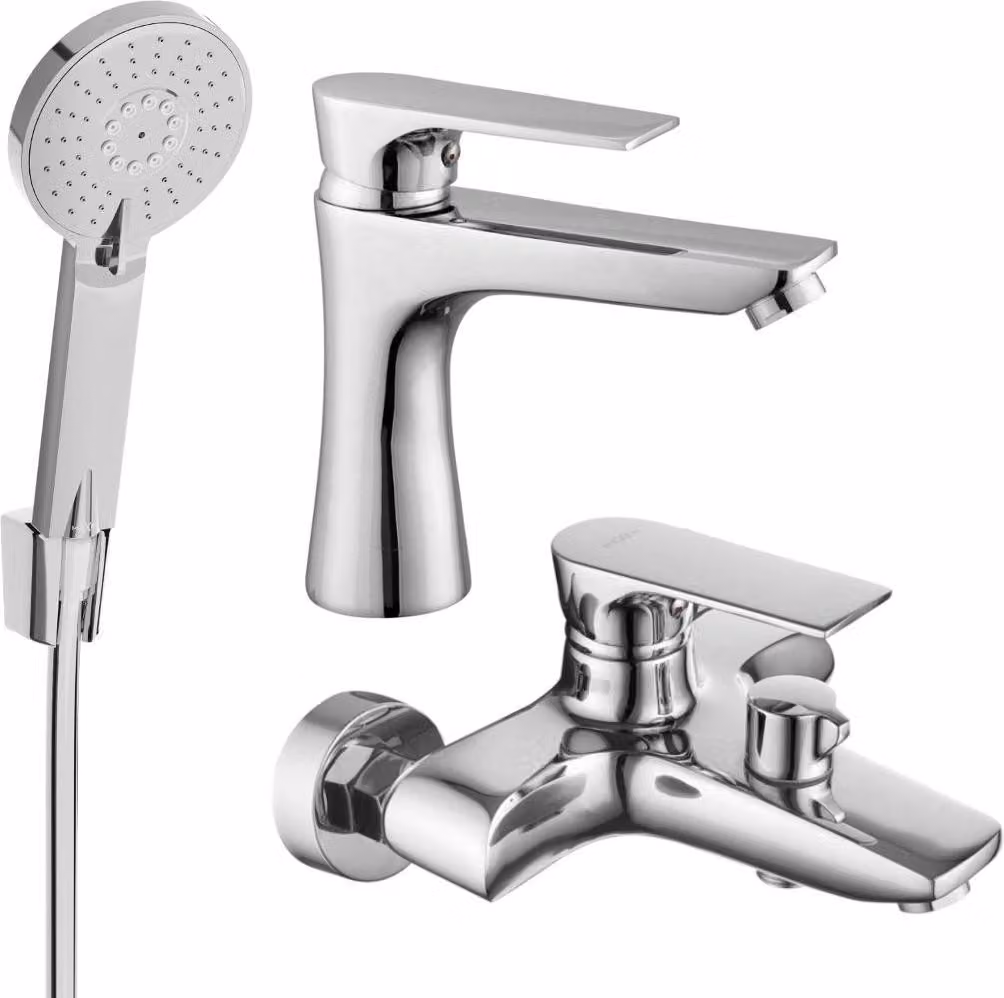 Mexen Axel R40 set da bagno, cromo - 73803R40-00