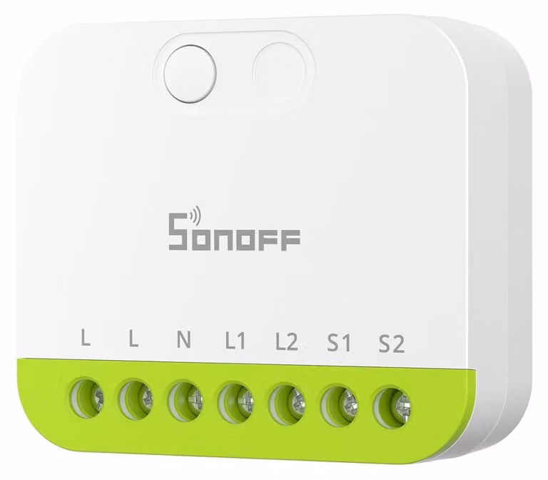 Interruttore intelligente Zigbee a 2 canali, 16 A, compatibile con Zigbee 3.0, design compatto