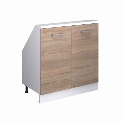 Vicco Mobile sottotetto Rion, Sonoma/Bianco