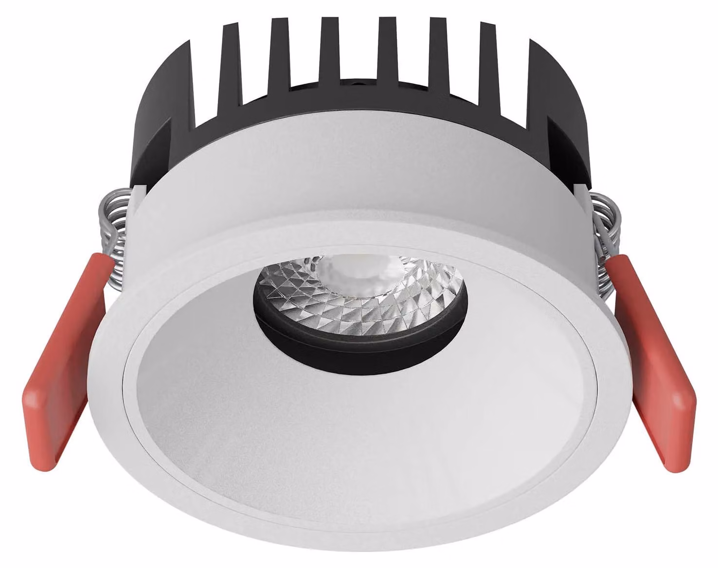 ARELUX XZEN REC. PLAFONIERA INCASSABILE 10W, 220-240V AC, CRI 90, 36°, temperatura di colore 2700K