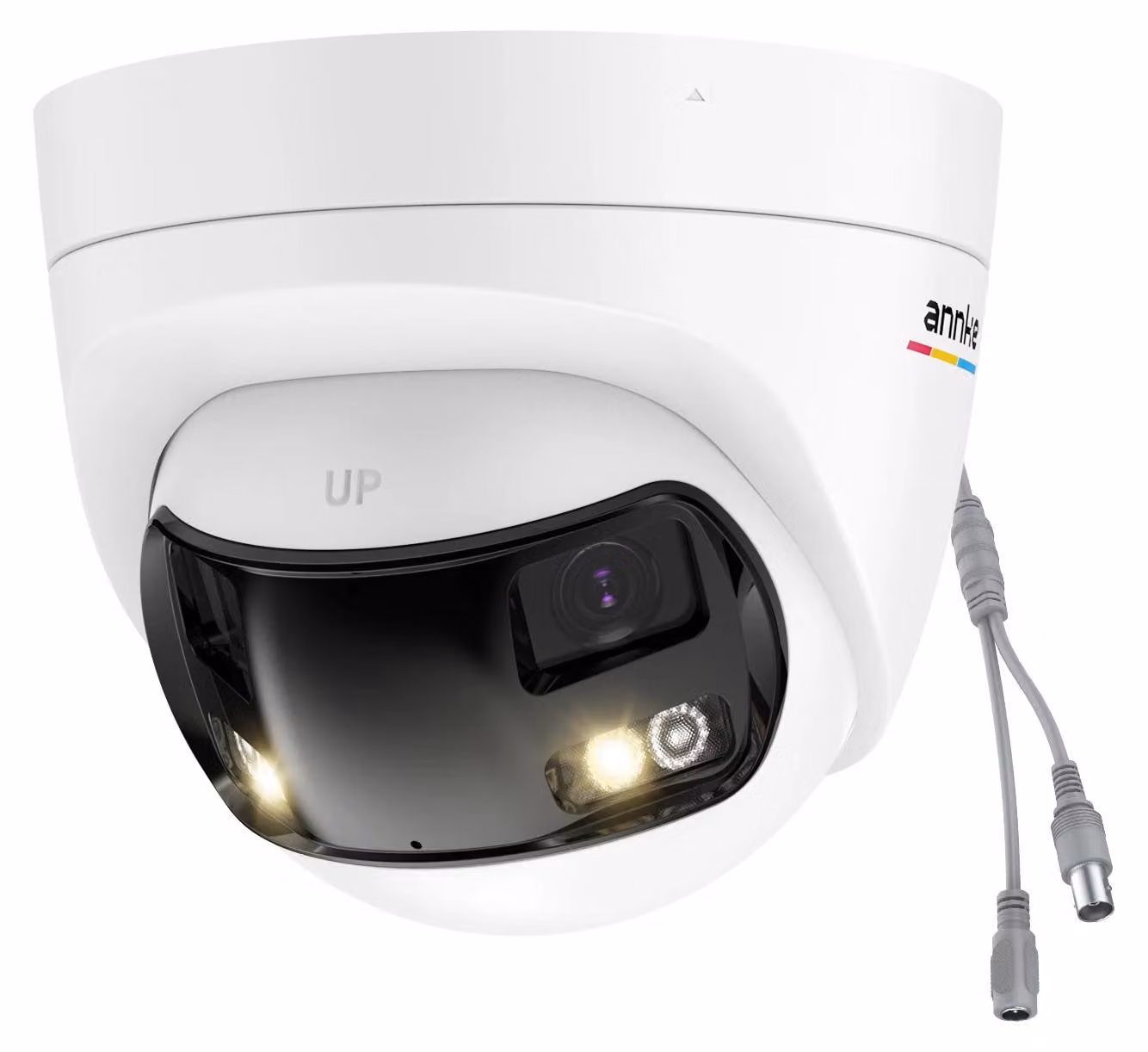 Telecamera di sicurezza, visuale panoramica a 180°, visione notturna, confezione singola (1 pezzo), modello CR1DR