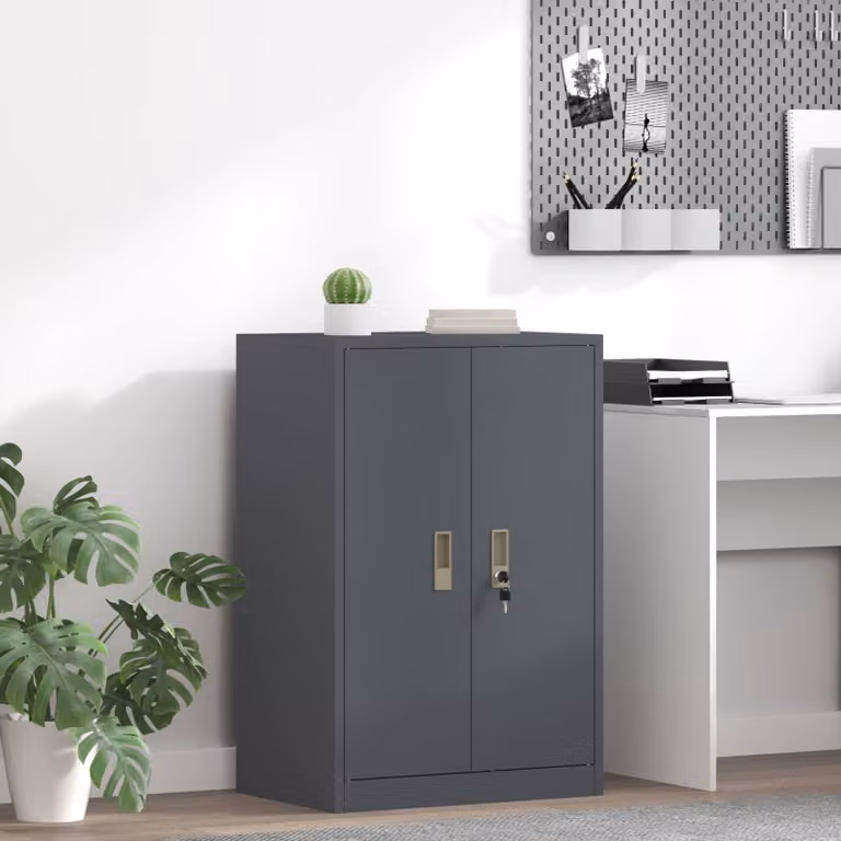 vidaXL Armadio Antracite 60 x 40 x 90 cm Acciaio
