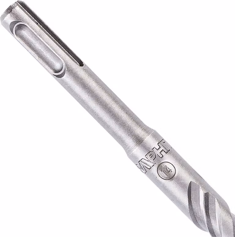 Punta GRAPHITE SDS Plus per calcestruzzo con 4 taglienti - Ø 6 mm, 8 mm, 10 mm, 12 mm, 14 mm, 16 mm