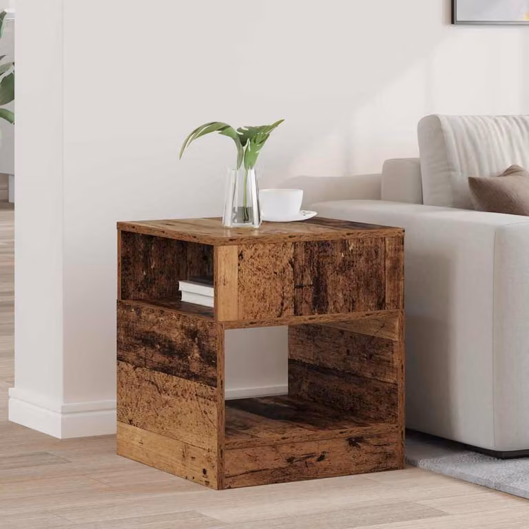 Tavolino moderno vidaXL in legno marrone L/P/H: 40,5 x 40 x 45 cm