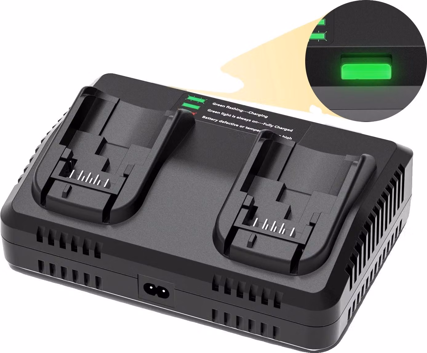 Sostituzione batteria, capacità 6000 mAh, compatibile con utensili elettrici, caricabatteria 6 A