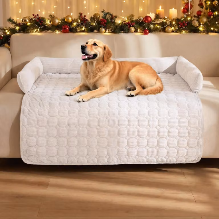 Solidchoice - Cuscino premium per cani, realizzato a mano e lavabile, soffice, dimensioni 75 x 75 cm