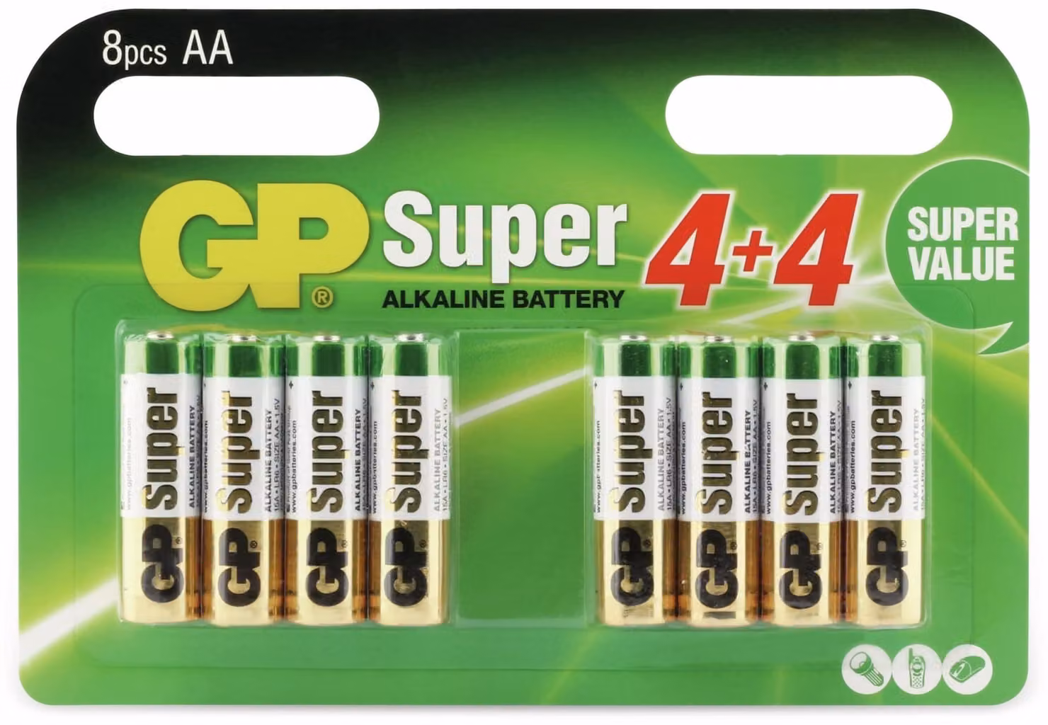 GP Batteries Super Alkaline AA Batteria monouso Stilo AA Alcalino