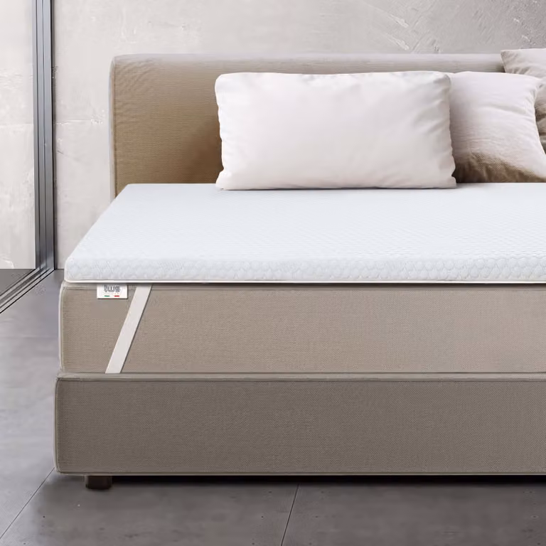 Il Topper Pietra Bianca Memory Foam per letto singolo 80x195