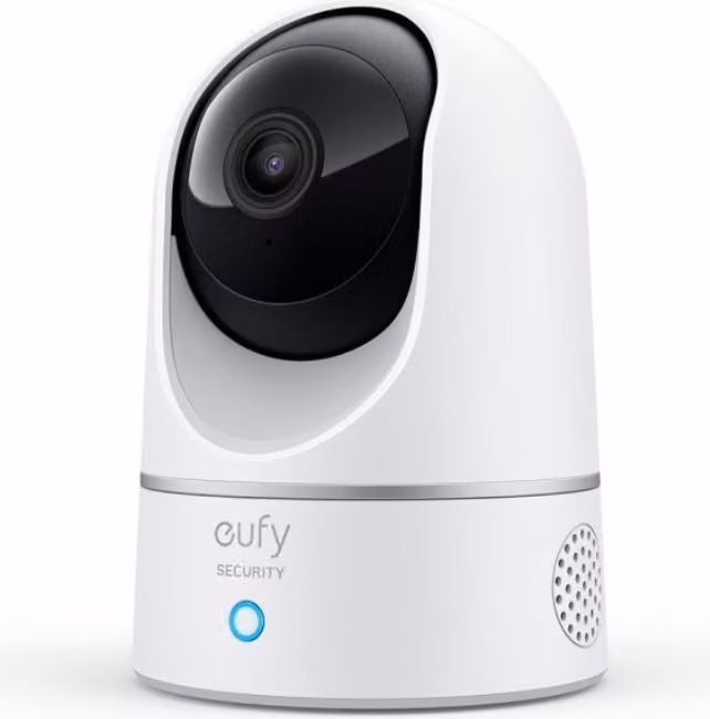 Eufy T8410 - Telecamera di sicurezza di rete - panoramica / inclinabile - per interni - a colori (giorno e notte) - 1080p, 2K - audio - wireless - Wi-Fi - Bluetooth