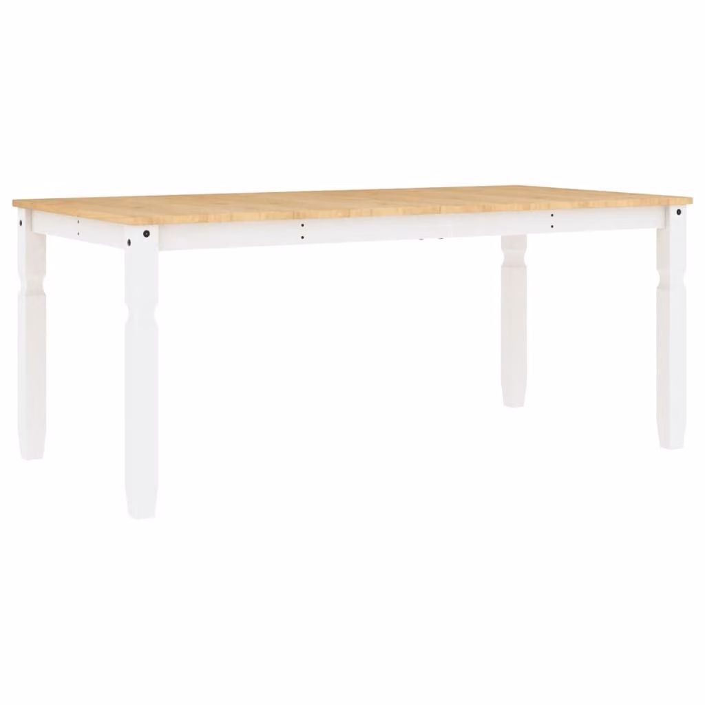 Tavolo da Pranzo 180x90x75 cm in Legno Massello di Pino