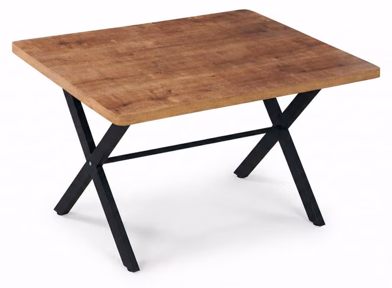 Tavolo da pranzo, stile moderno, colore marrone, nuovo, in legno, versatile, ideale per una cucina o sala da pranzo di dimensioni contenute