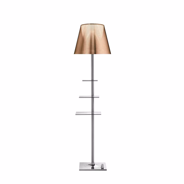 Flos - Bibliotheque Nationale - Lampada da terra - Bronzo
