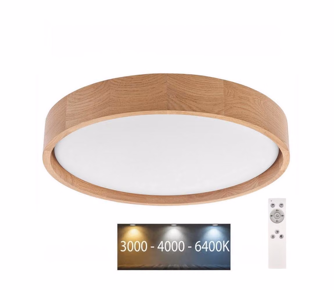 Brilagi - Plafoniera MANAROLA LED/15W/230V rovere