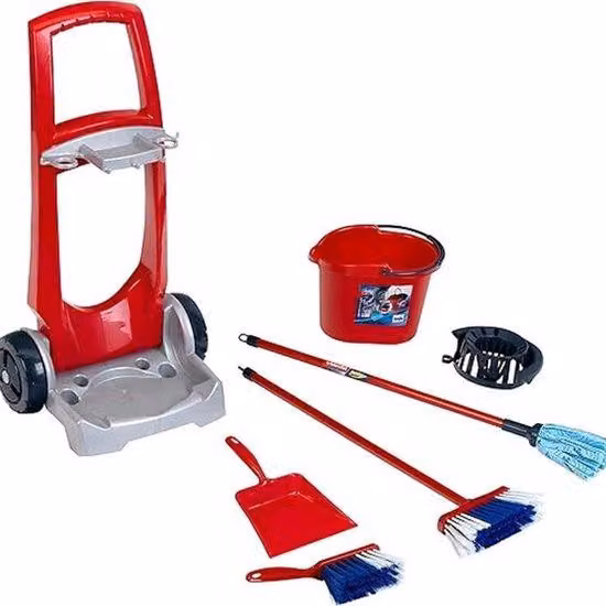 Set di carrelli per la pulizia per bambini