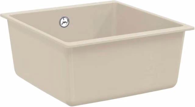 Lavello Beige 430 x 460 mm 80% Quarzo e 20% Resina CFW4237576