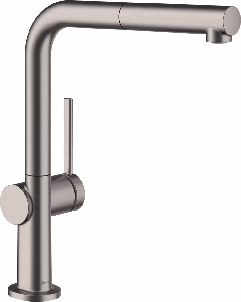 hansgrohe Talis M54 mitigeur monocommande de cuisine 270, bec extractible, 1 jet, sBox, 72809340, 72809340