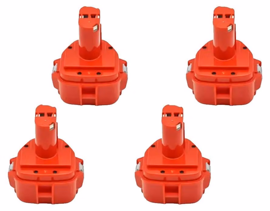 Batteria, capacità 6800 mAh, compatibile con utensili elettrici, 12 V 6800 mAh - 4 pezzi