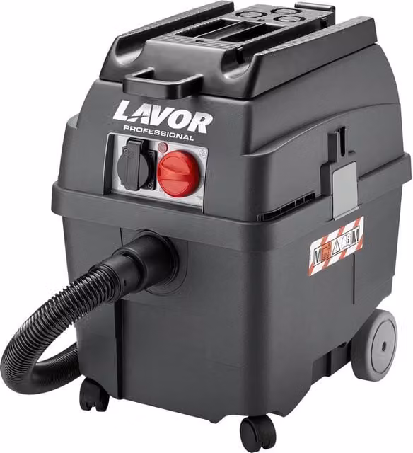 Aspiratutto Aspiraliquidi Lavor Pro Worker EM da 30 Lt, 1400 W, Nero