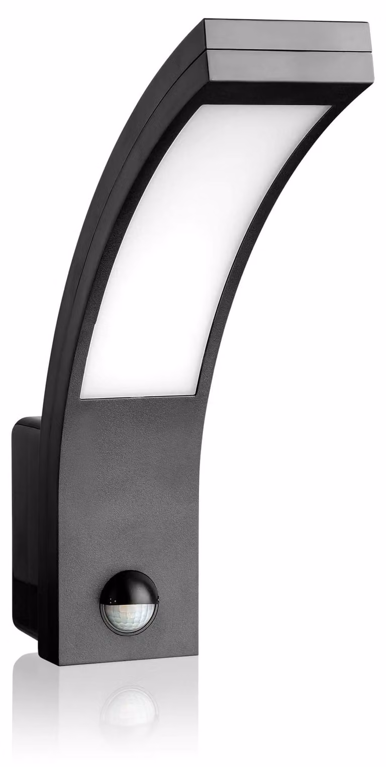 Lampada da parete esterna a LED con sensore di movimento, 15W, 1000 lumen, luce bianca fredda
