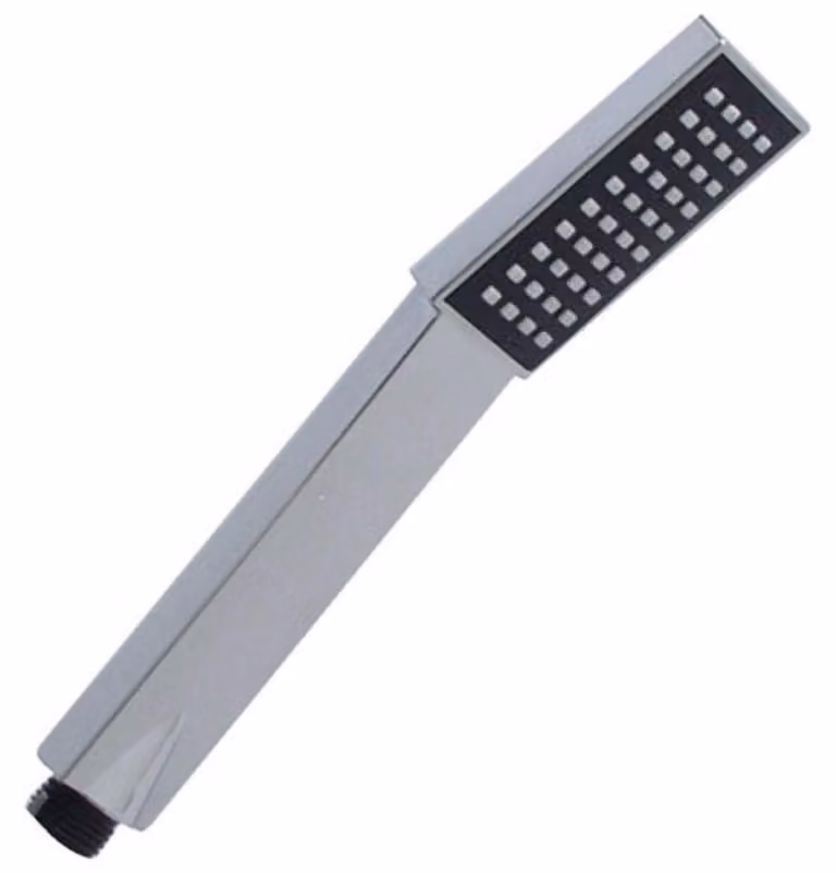 Doccia a mano quadrata - Cromata - 1 getto