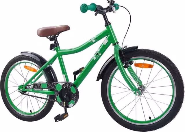 Bicicletta per bambini DESIGN IN da 18 pollici, colore verde – 1
