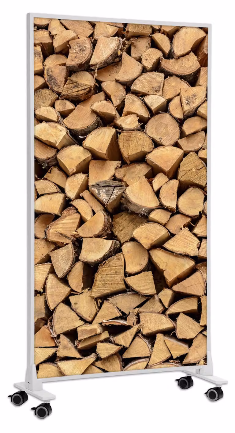 Riscaldatore a infrarossi da pavimento, 1000 W - Colore legno - Per uso interno