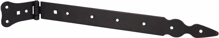 KOTARBAU Cerniera per persiana Cerniera per cancello da 350 mm Cerniera per porta Cerniera a croce Cerniera per porta Cerniera Nero Acciaio inox Cerniera per cancello da giardino Ferramenta per edilizia Robusta