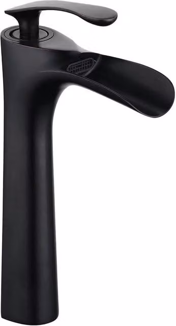 Wastafier Mono Mixer a Cascata con Maniglia in Ottone (Altezza)