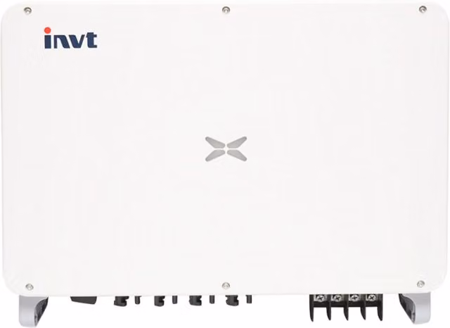Inverter ON-GRID Invt XG50KTR trifase prosumer 50kW in alluminio argento o bianco