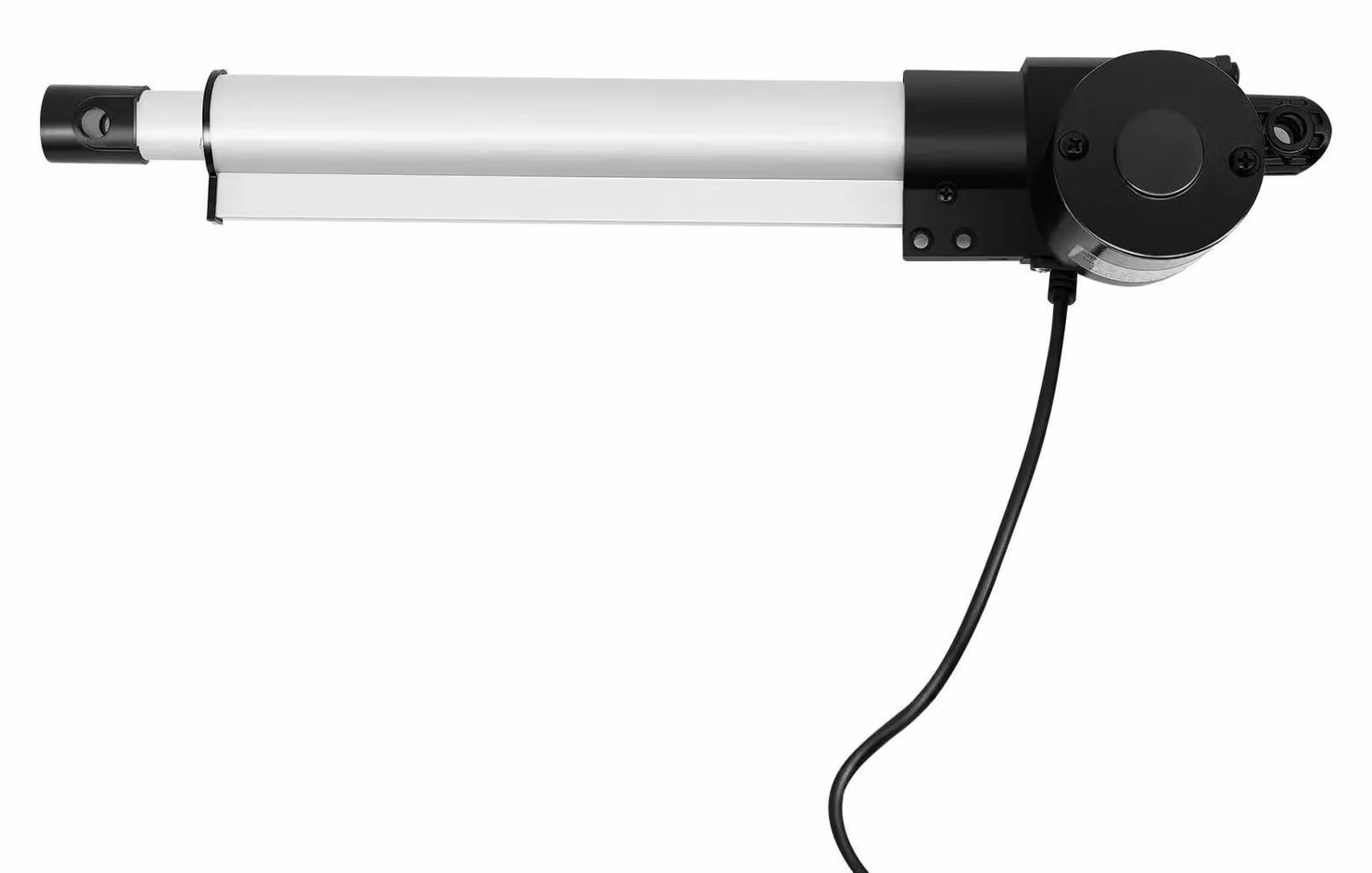 Attuatore lineare elettrico - Motore 24V DC - Capacità di carico elevata: 6000N - Corsa: 230 mm - Velocità: 5 mm/s - Potenza: 60W - Adatto per sollevatori TV, lettini da massaggio, poltrone mediche