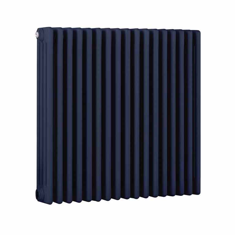 Radiatore Orizzontale a Colonne (4 Colonne) 750mm x 785mm - Blu (Deep Sea Blu) - Regent