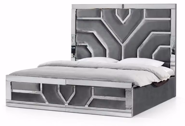 Letto moderno dal design confortevole per un sonno riposante