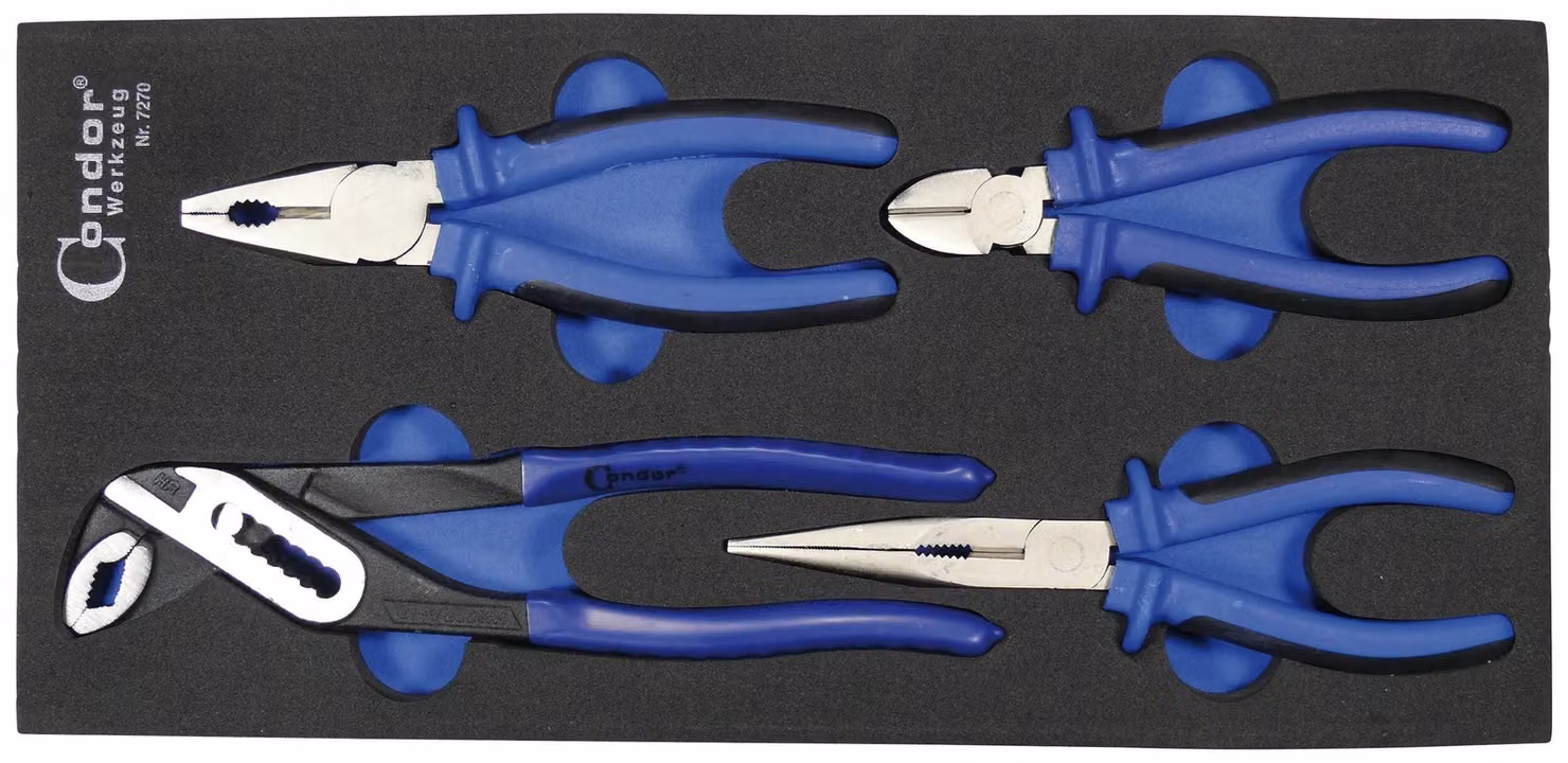Set di pinze CONDOR, dotazione di base, con 2 componenti incl. scala 1/3