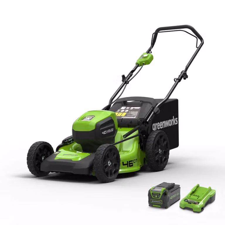 Greenworks 40V Rasaerba 46cm - Batteria 4Ah