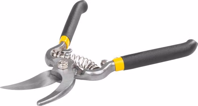 Forbici Strend Pro P8012, 250 mm, da giardino, per rami, HD, Softdipp nero
