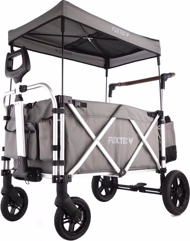 Carrello pieghevole/ carrozzina da passeggio da giardino da spiaggia FUXTEC CTL-900 GRIGIO Grau