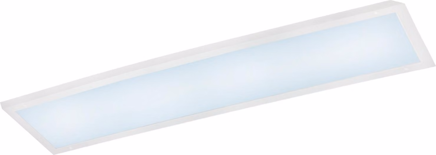 Pannello LED Spectrum Algine retroilluminato bianco 120x30cm 40W 4800lm luce diurna 6000K bianco freddo