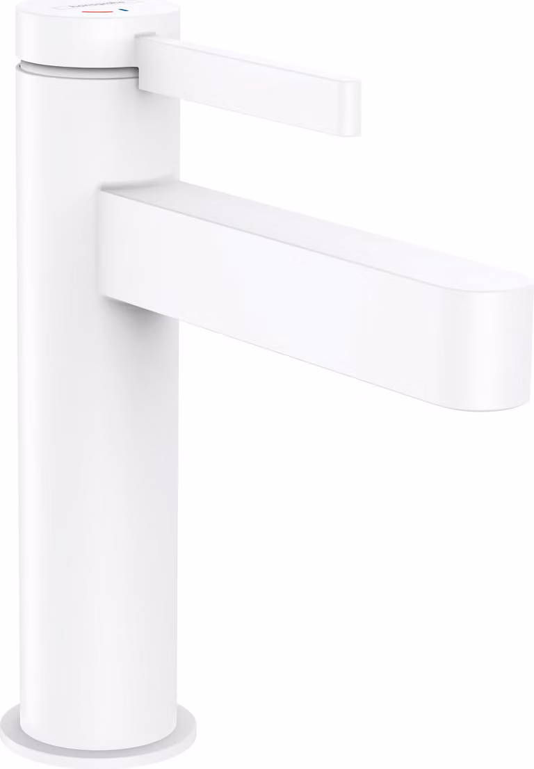 hansgrohe Finoris robinetterie de lavabo monocommande 110 CoolStart avec vidage à tirette, portée 139mm, 76025700, 76025700