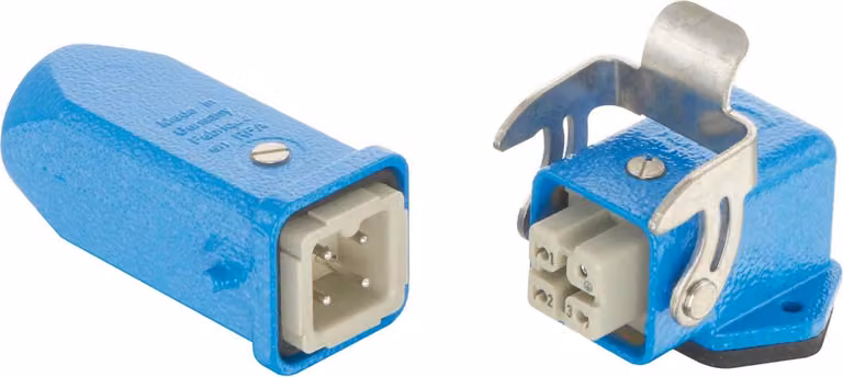 HARTING Han EX Set completo 3A Scatola da incasso angolata e scatola da incasso diritta, 1xM20 - 1 pezzo
