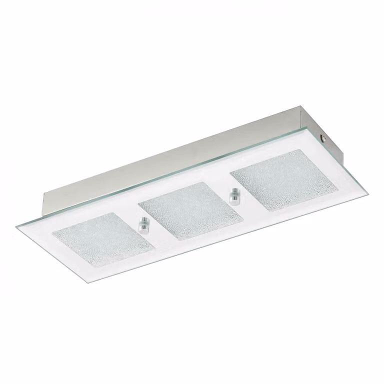 Lampada da parete/soffitto a LED/3 SPECCHIO/PALLANTE IN CRISTALLO