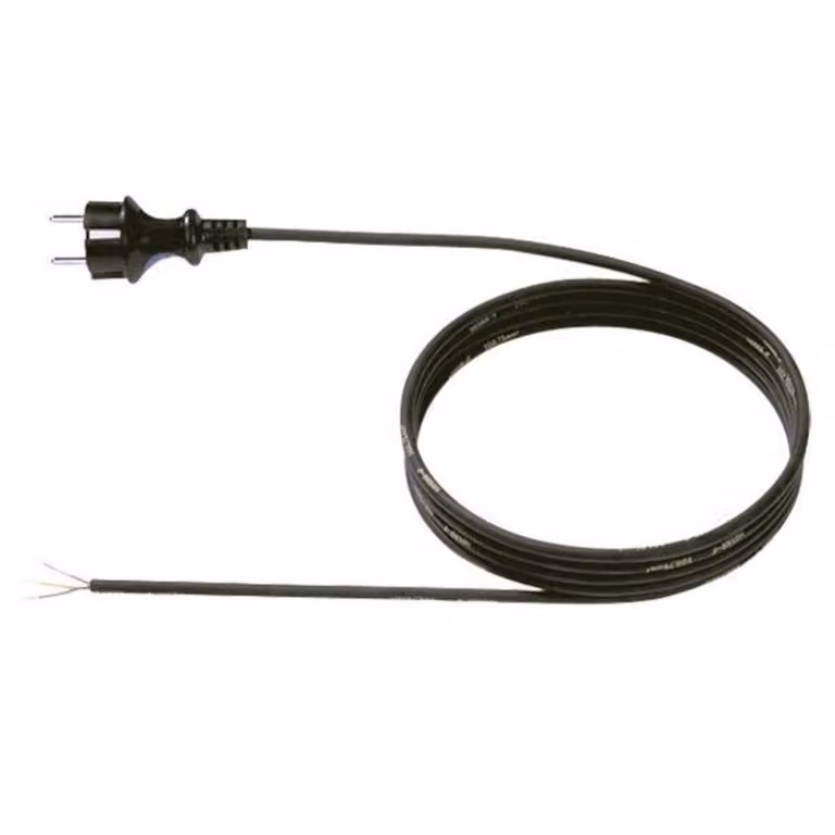 Cavo di alimentazione in neoprene BACHMANN 3G0,75 5m, H05RR-F 3G0,75 nero 32/AEH