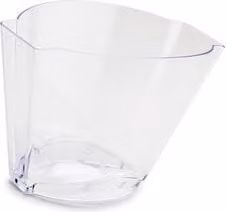 Secchiello portaghiaccio in metacrilato VICKING trasparente per 2 bottiglie H: 21,3 cm, L: 18,5 cm, P: 30 cm