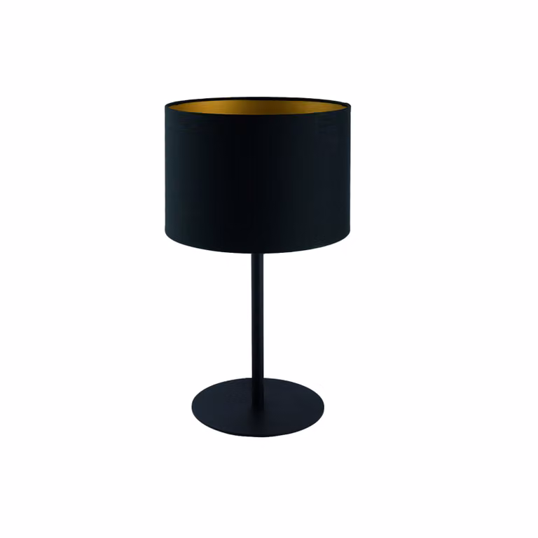 Lampada da tavolo ALICE nera 1xE27x60W in tessuto, dimensioni: 40x23x23 cm, IP20, Nowodvorski Lighting